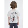 imageMarvel TShirt and Mesh Shorts Outfit Set Toddler to Big Kid Sizes 2T  1416White  Gray  Miles Morales