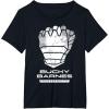 imageMarvel Thunderbolts Bucky Barnes Winter Soldier Hand Logo TShirtBlack