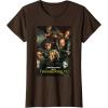 imageMarvel Thunderbolts Careful Who You Assemble Team Poster TShirtBrown