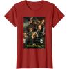 imageMarvel Thunderbolts Careful Who You Assemble Team Poster TShirtCranberry Red