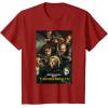 imageMarvel Thunderbolts Careful Who You Assemble Team Poster TShirtCranberry Red