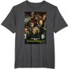 imageMarvel Thunderbolts Careful Who You Assemble Team Poster TShirtDark Heather Grey