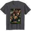 imageMarvel Thunderbolts Careful Who You Assemble Team Poster TShirtDark Heather Grey