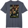 imageMarvel Thunderbolts Careful Who You Assemble Team Poster TShirtHeather Blue