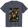 imageMarvel Thunderbolts Careful Who You Assemble Team Poster TShirtHeather Blue