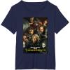 imageMarvel Thunderbolts Careful Who You Assemble Team Poster TShirtNavy Blue