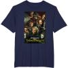imageMarvel Thunderbolts Careful Who You Assemble Team Poster TShirtNavy Blue