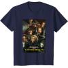 imageMarvel Thunderbolts Careful Who You Assemble Team Poster TShirtNavy Blue