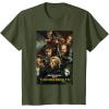 imageMarvel Thunderbolts Careful Who You Assemble Team Poster TShirtOlive Green