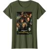 imageMarvel Thunderbolts Careful Who You Assemble Team Poster TShirtOlive Green
