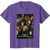 imageMarvel Thunderbolts Careful Who You Assemble Team Poster TShirtPurple Heather