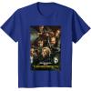 imageMarvel Thunderbolts Careful Who You Assemble Team Poster TShirtRoyal Blue