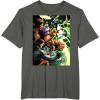imageMarvel Thunderbolts Comic Cover Art Bucky and Team TShirtAsphalt Grey