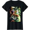 imageMarvel Thunderbolts Comic Cover Art Bucky and Team TShirtBlack