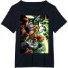 imageMarvel Thunderbolts Comic Cover Art Bucky and Team TShirtBlack