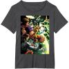 imageMarvel Thunderbolts Comic Cover Art Bucky and Team TShirtDark Heather Grey