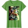 imageMarvel Thunderbolts Comic Cover Art Bucky and Team TShirtGrass Green