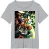 imageMarvel Thunderbolts Comic Cover Art Bucky and Team TShirtHeather Grey