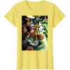 imageMarvel Thunderbolts Comic Cover Art Bucky and Team TShirtLemon Yellow