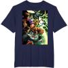 imageMarvel Thunderbolts Comic Cover Art Bucky and Team TShirtNavy Blue