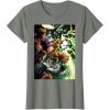 imageMarvel Thunderbolts Comic Cover Art Bucky and Team TShirtOlive Heather