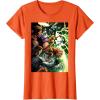 imageMarvel Thunderbolts Comic Cover Art Bucky and Team TShirtOrange