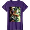 imageMarvel Thunderbolts Comic Cover Art Bucky and Team TShirtPurple