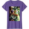 imageMarvel Thunderbolts Comic Cover Art Bucky and Team TShirtPurple Heather