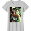 imageMarvel Thunderbolts Comic Cover Art Bucky and Team TShirtSilver Grey