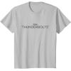imageMarvel Thunderbolts Movie Black Logo TShirtSilver Grey