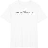 imageMarvel Thunderbolts Movie Black Logo TShirtWhite