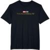 imageMarvel Thunderbolts Movie Color Logo TShirtBlack