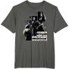 imageMarvel Thunderbolts Super Soldiers Panels Showcase TShirtAsphalt Grey