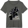 imageMarvel Thunderbolts Super Soldiers Panels Showcase TShirtAsphalt Grey