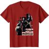imageMarvel Thunderbolts Super Soldiers Panels Showcase TShirtCranberry Red