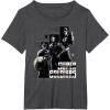 imageMarvel Thunderbolts Super Soldiers Panels Showcase TShirtDark Heather Grey