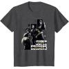 imageMarvel Thunderbolts Super Soldiers Panels Showcase TShirtDark Heather Grey