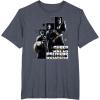 imageMarvel Thunderbolts Super Soldiers Panels Showcase TShirtHeather Blue