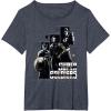 imageMarvel Thunderbolts Super Soldiers Panels Showcase TShirtHeather Blue