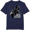 imageMarvel Thunderbolts Super Soldiers Panels Showcase TShirtNavy Blue