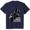 imageMarvel Thunderbolts Super Soldiers Panels Showcase TShirtNavy Blue