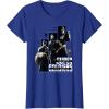 imageMarvel Thunderbolts Super Soldiers Panels Showcase TShirtRoyal Blue