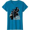 imageMarvel Thunderbolts Super Soldiers Panels Showcase TShirtSapphire Blue