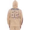 imageMarvel Zip Up Athletic Track Hoodie Adult Sizes XSmall  2XLBeige Cream  Spiderman