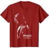 imageMarvels Thunderbolts  Bucky Barnes Silhouette TShirtCranberry Red