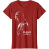 imageMarvels Thunderbolts  Bucky Barnes Silhouette TShirtCranberry Red