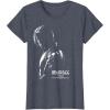 imageMarvels Thunderbolts  Bucky Barnes Silhouette TShirtHeather Blue