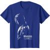 imageMarvels Thunderbolts  Bucky Barnes Silhouette TShirtRoyal Blue