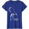 imageMarvels Thunderbolts  Bucky Barnes Silhouette TShirtRoyal Blue