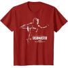 imageMarvels Thunderbolts  Taskmaster Silhouette TShirtCranberry Red